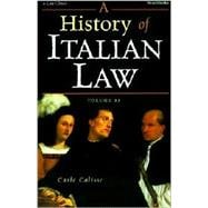 A History of Italian Law