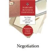 Harvard Business Essentials: Negotiation