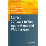 Correct Software in Web Applications and Web Services