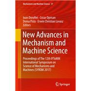 New Advances in Mechanism and Machine Science