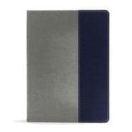 CSB Apologetics Study Bible for Students, Gray/Navy LeatherTouch