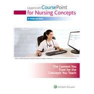 LWW CoursePoint for Nursing Concepts; LWW DocuCare One-Year Access; Huston 3e eBook; Dudek 7e eBook; plus Taylor 3e Video Guide  Package