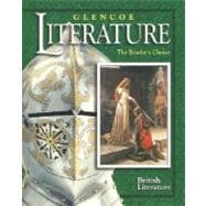 Glencoe Literature: The Reader's Choice, Course 7, British Literature, Student Edition book cover, ISBN 9780078251115