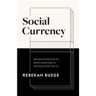 Social Currency book cover, ISBN 9781636981116