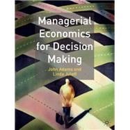 Managerial Economics for Decision Making