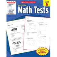 Scholastic Success With Math Tests: Grade 6 Workbook