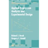 Applied Regression Analysis and Experimental Design