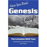 Have You Read Genesis Lately?