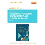 Veterinary Neuroanatomy and Clinical Neurology Pageburst E-book on Kno Retail Passcode