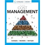 CengageNOWv2 for Hansen/Mowen/Heitger's Cost Management, 1 term Printed Access Card