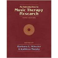 INTRODUCTION TO MUSIC THERAPY RESEARCH