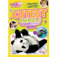 National Geographic Kids Cutest Animals Sticker Activity Book Over 1,000 stickers!