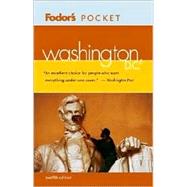 Fodor's Pocket Washington, D.C., 12th Edition