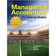 Managerial Accounting for Undergraduates w/ Access