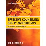 Effective Counseling and Psychotherapy,9780826141125