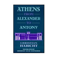 Athens from Alexander to Antony