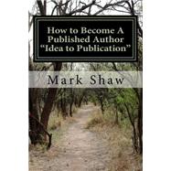 How to Become a Published Author