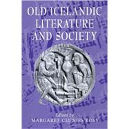 Old Icelandic Literature and Society