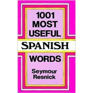 1001 Most Useful Spanish Words,9780486291130