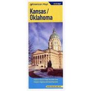 Kansas/Oklahoma State Pocket Map