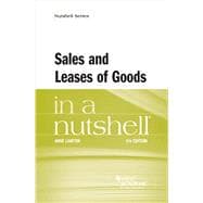 Sales and Leases of Goods in a Nutshell(Nutshells)