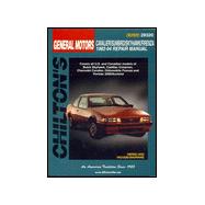 Chilton's General Motors Cavalier/Sunbird/Skyhawk/ Firenza: 1982-94 Repair Manual