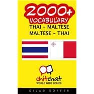 2000+ Thai - Maltese, Maltese - Thai Vocabulary