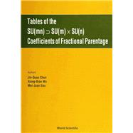 Tables of the SU(mn) SU(m) x SU(n) Coefficients of Fractional Parentage