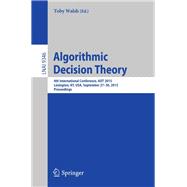 Algorithmic Decision Theory