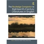 The Routledge Companion to Eighteenth-Century Literatures in English