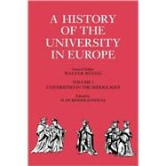 A History of the University in Europe