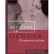 Readings in Gender Communication (with InfoTrac)