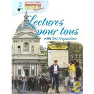 Discovering French, Nouveau!: Lectures pour tous Student Edition with Audio CD Level 2
