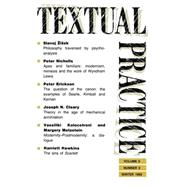 Textual Practice: Volume 6, Issue 3