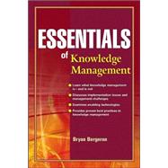 Essentials of Knowledge Management,9780471281139