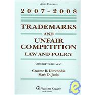 Trademarks and Unfair Competition 2007-2008: Law and Policy
