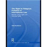 The Right to Religious Freedom in International Law: Between group rights and individual rights