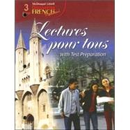 Discovering French, Nouveau!: Lectures pour tous Student Edition with Audio CD Level 3