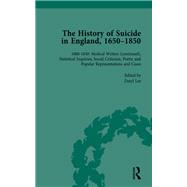 The History of Suicide in England, 1650û1850, Part II vol 8