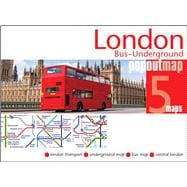 London Bus and Underground Popout Map