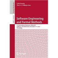 Software Engineering and Formal Methods