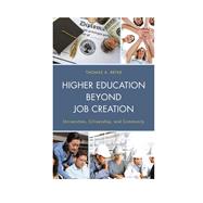 Higher Education beyond Job Creation Universities, Citizenship, and Community