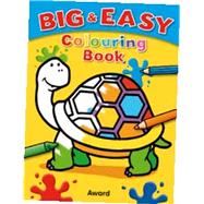 Big and Easy Colouring Book Tortoise