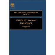 Antitrust Law and Economics