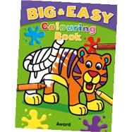 Big and Easy Coloring Book Tiger