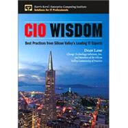 CIO Wisdom Best Practices from Silicon Valley