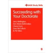 Succeeding with Your Doctorate