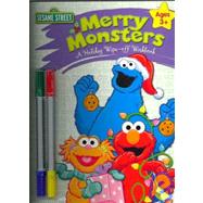 Sesame Street Merry Monsters Holiday Wipe Off