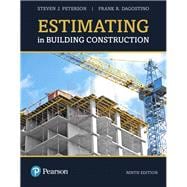ESTIMATING IN BUILDING CONSTRUCTION                                   ,9780134701165