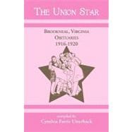 The Union Star, Brookneal, Virginia Obituaries, 1916-1920
